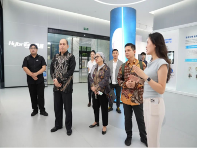 印度尼西亚驻穗领事团到访鉴黑担保网生物 共话发展新机遇